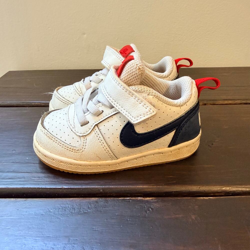 Nike Toddler Kids Size 5 C Court Borough Low 2 Athletic Sneaker Shoes 870025-105